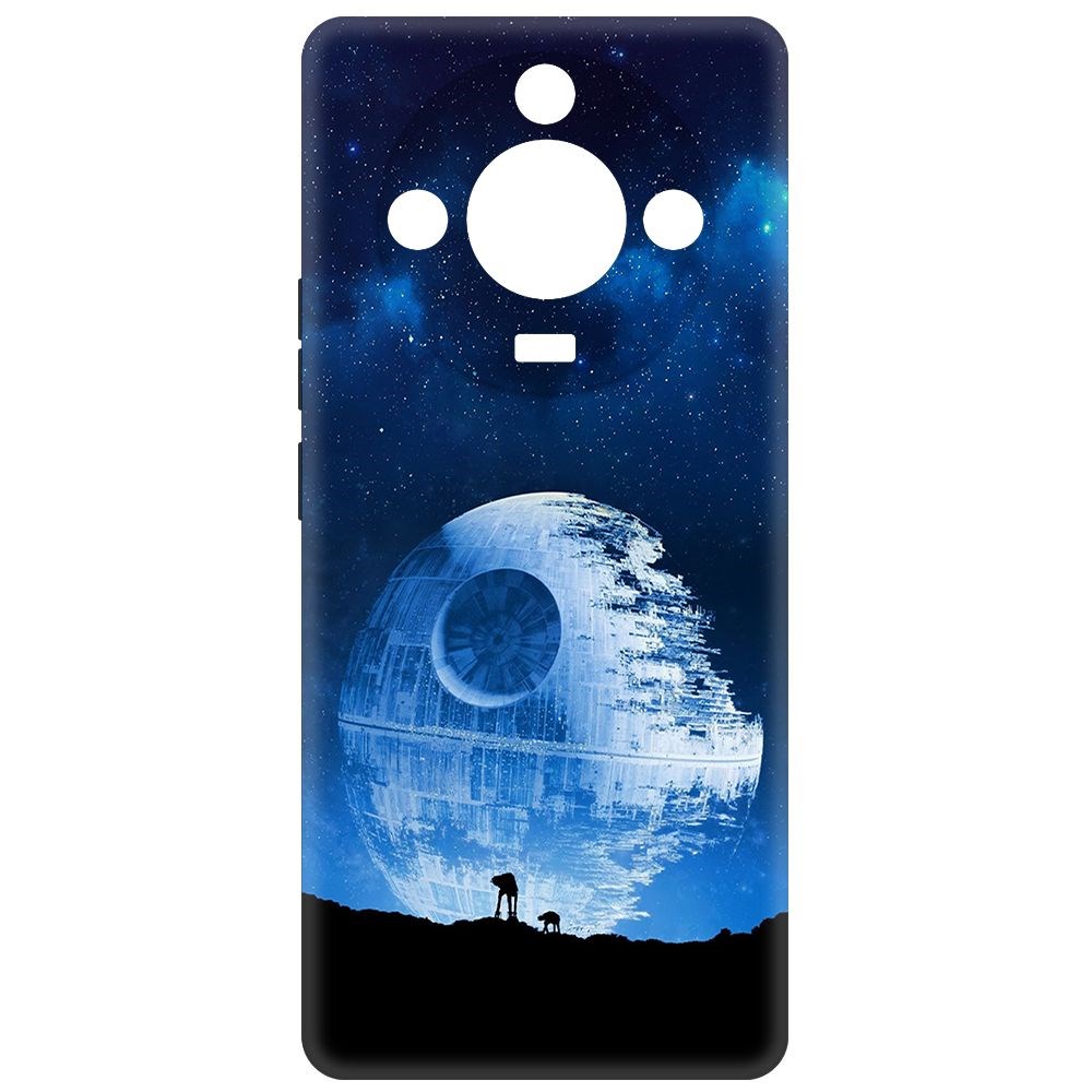 

Чехол-накладка Krutoff Soft Case Звездные Войны. Звезда смерти для Realme 11 Pro черный