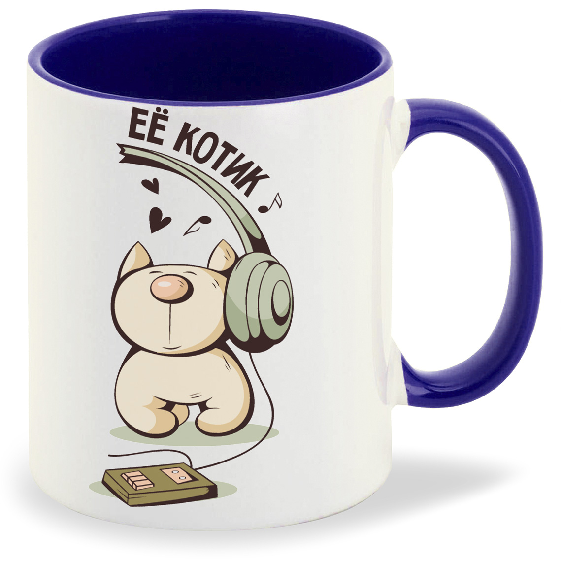 

Кружка CoolPodarok Её котик есть пара, Её котик есть пара
