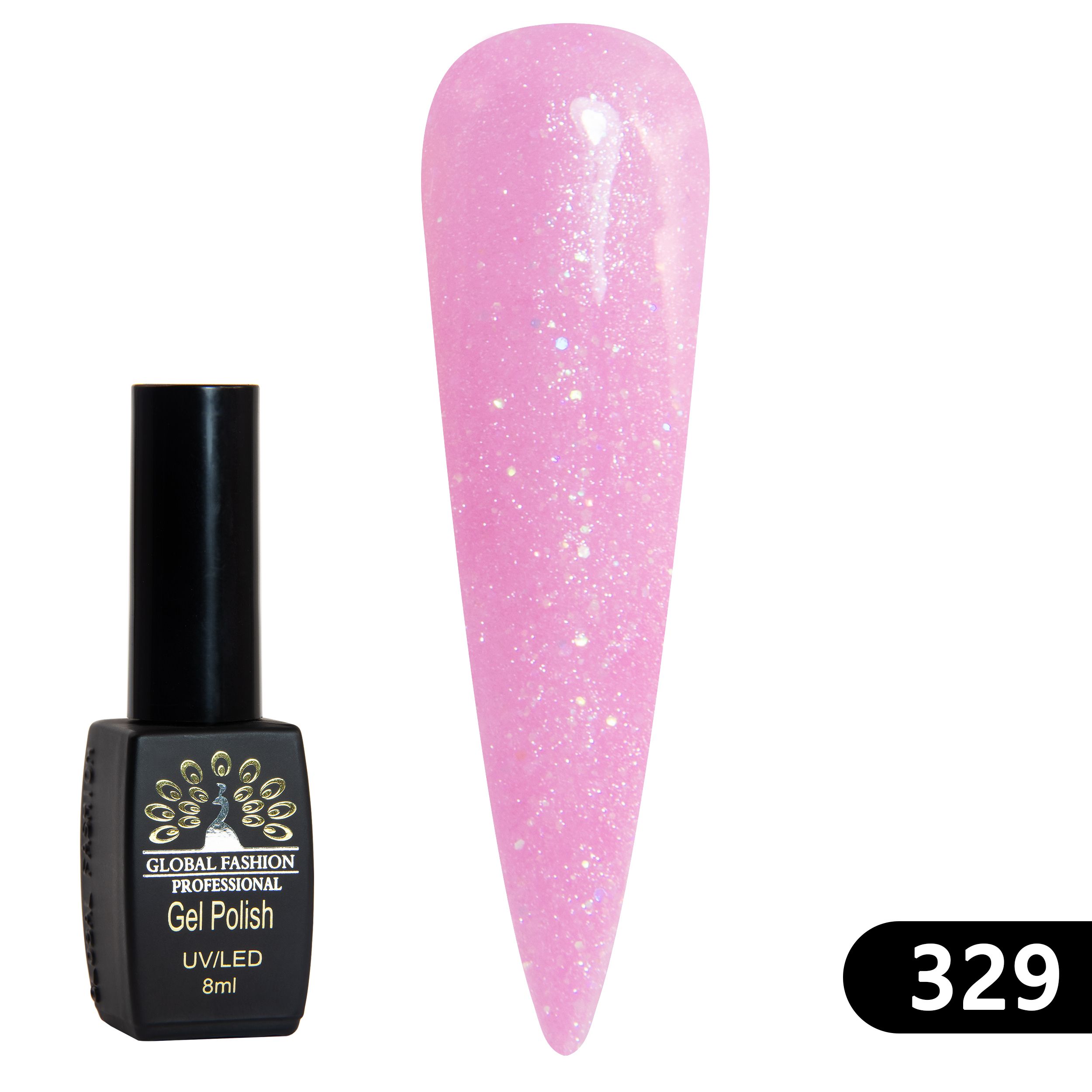 

Гель-лак BLACK ELITE 329 Global Fashion 8 мл