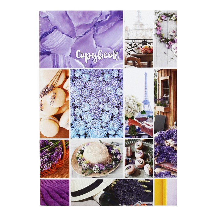 

Тетрадь Calligrata "Коллаж" А4, 48 листов в клетку , в ассортименте, 2 штуки