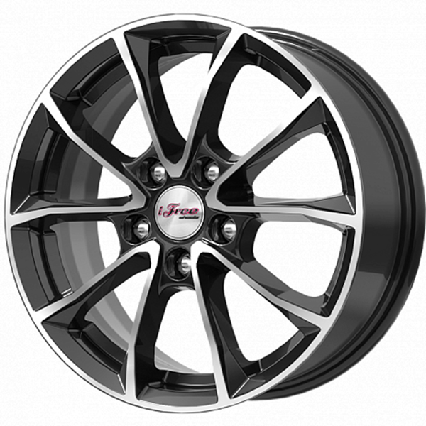 

Колесный диск iFree Джет (КС914) (Блэк Джек) 6.5xR16 ET50 5*112 D57.1