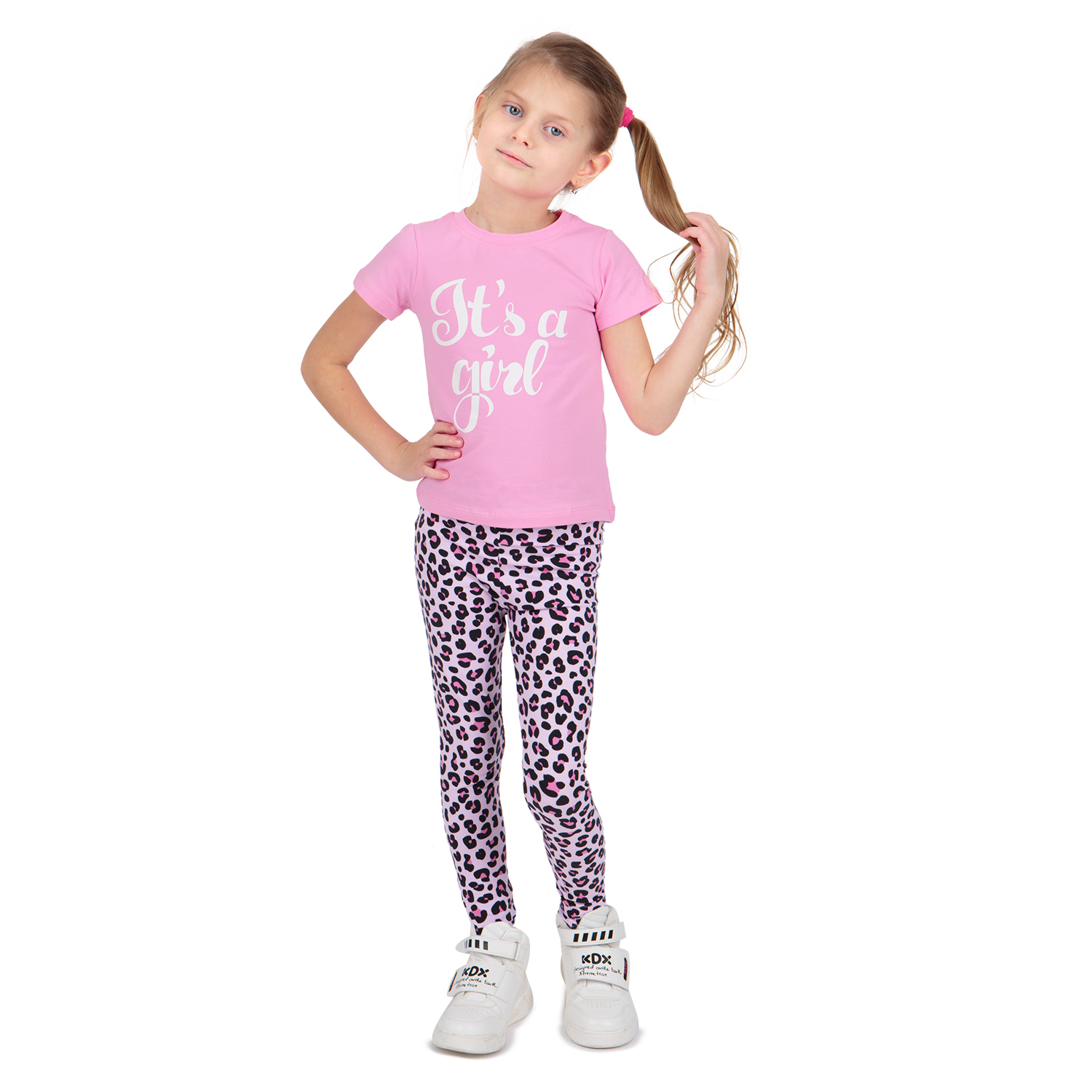 

Футболка Leader Kids Зайка Лола розовый р.122, GL001054511