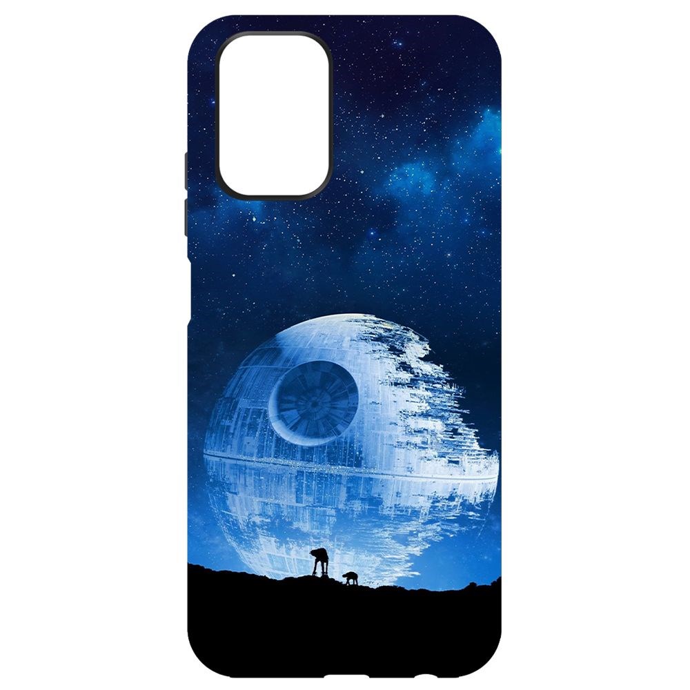 

Чехол-накладка Krutoff Soft Case Звездные Войны. Звезда смерти для Xiaomi Redmi 10 черный
