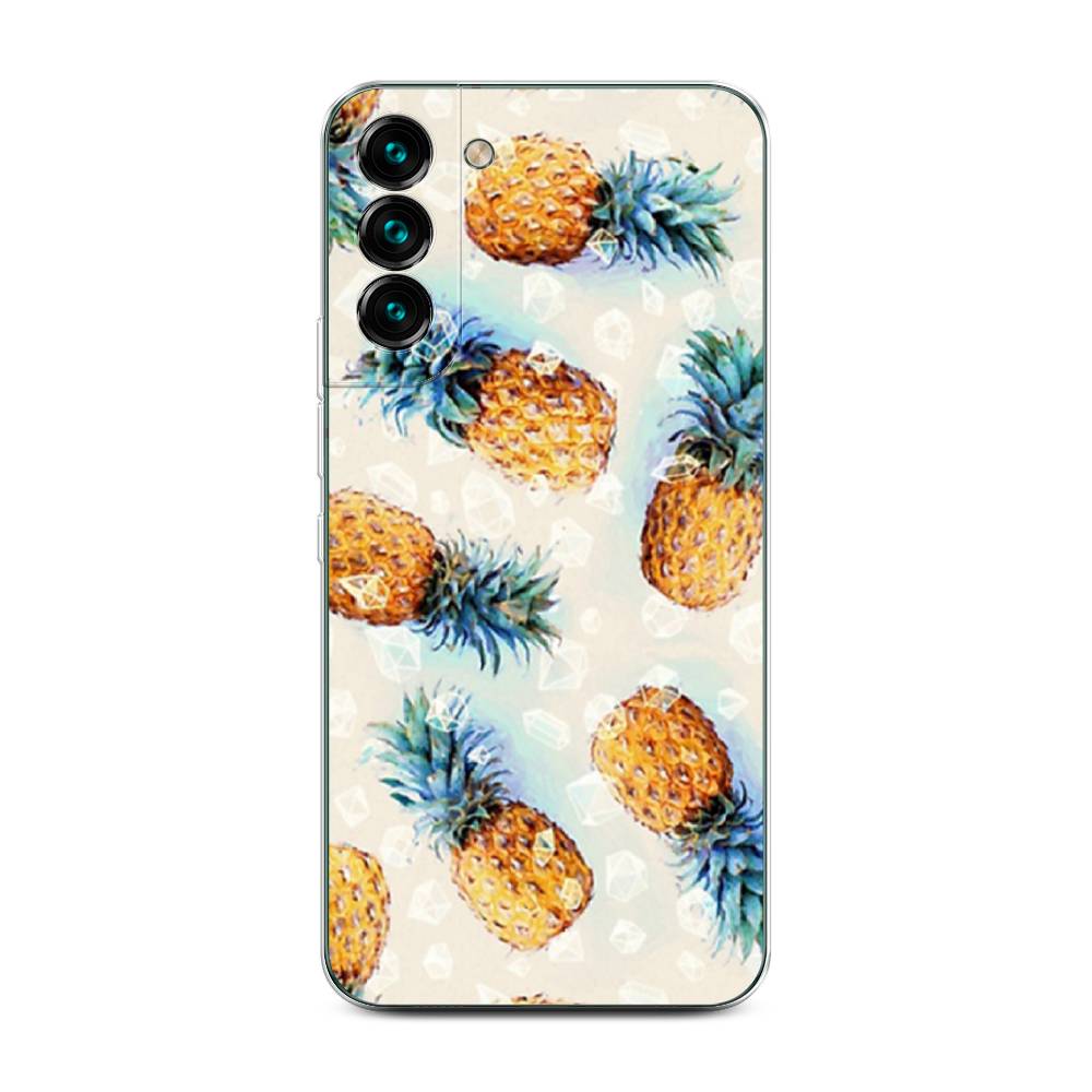 

Чехол Awog на Samsung Galaxy S22 + / Самсунг S22 + "Ананасы", Бежевый, 2103950-3