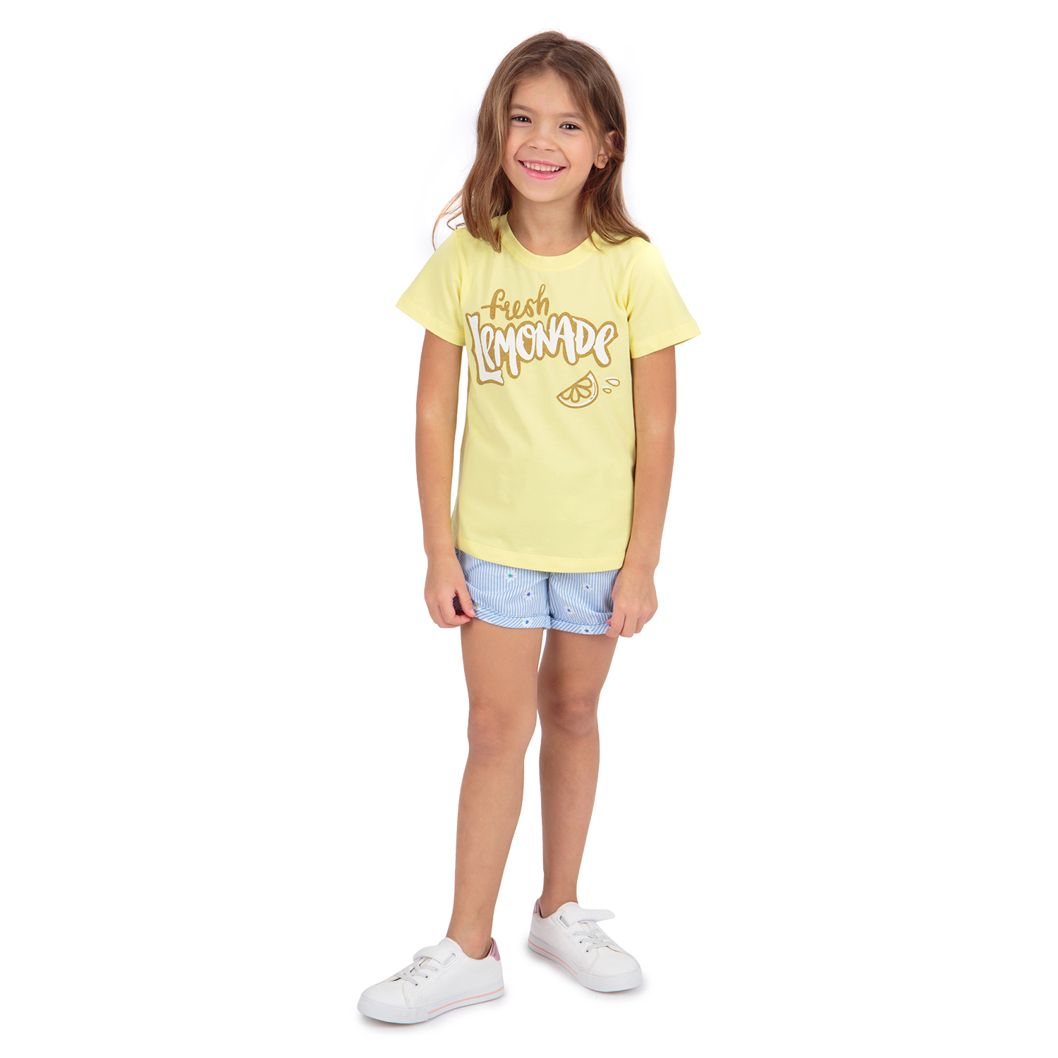 

Футболка Leader Kids Лимонадный день желтый р.122, GL001054723