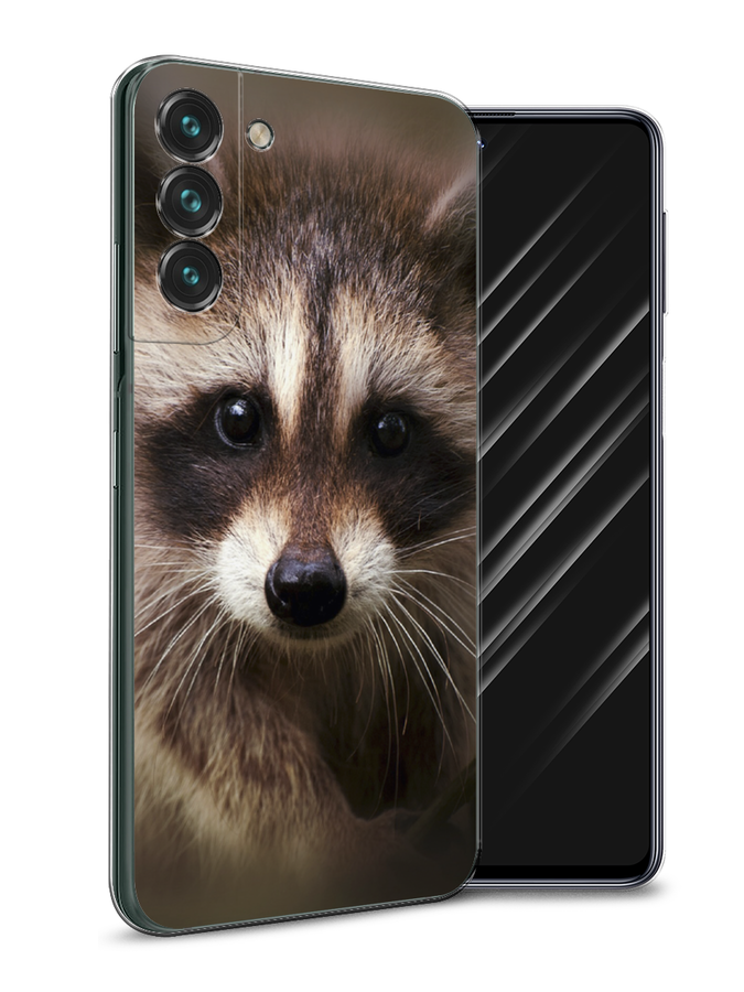 

Чехол Awog на Samsung Galaxy S22 + / Самсунг S22 + "Енот", Коричневый, 2103950-1