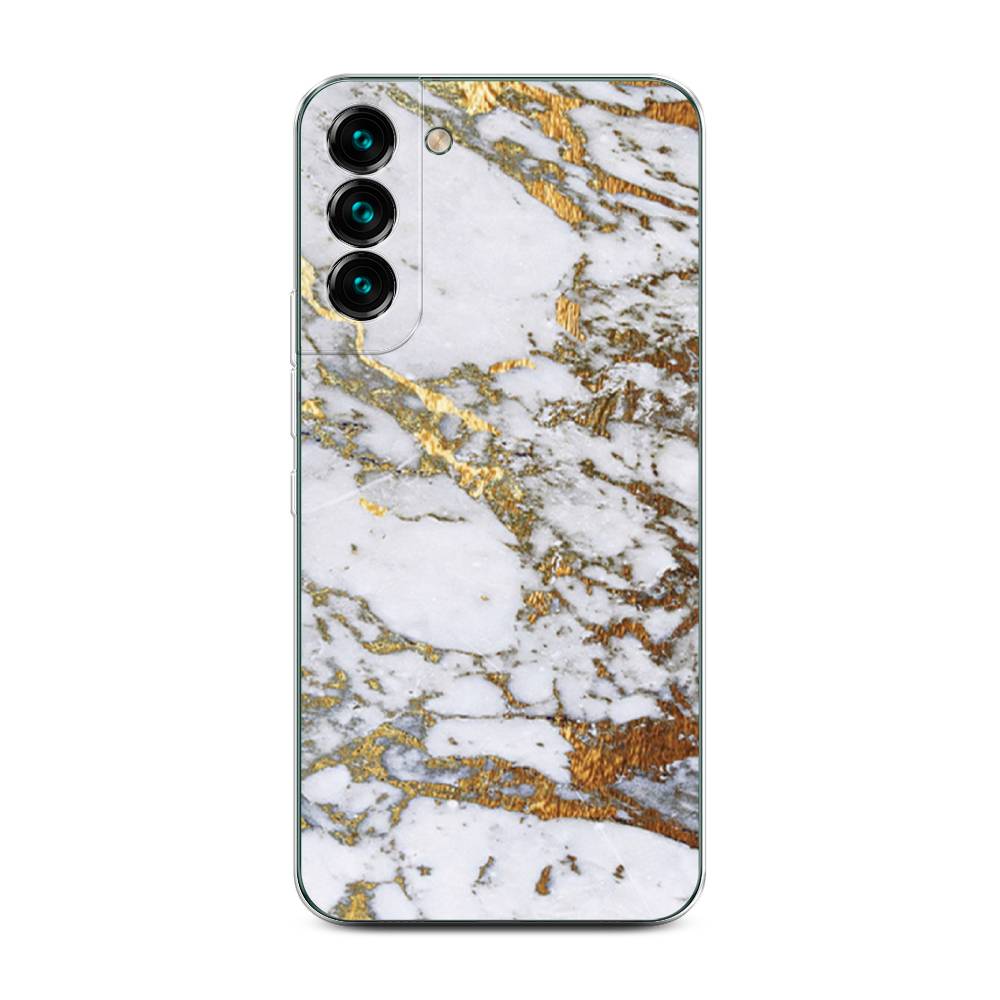 

Чехол Awog на Samsung Galaxy S22 + / Самсунг S22 + "Белый мрамор", 2103950-3
