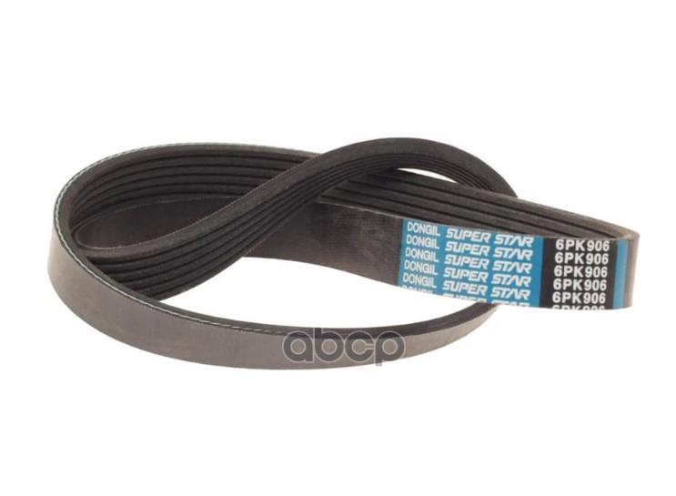 

Ремень поликлиновой Audi / Peugeot / Seat / Skoda / VW DONGIL 6PK906, 6PK906