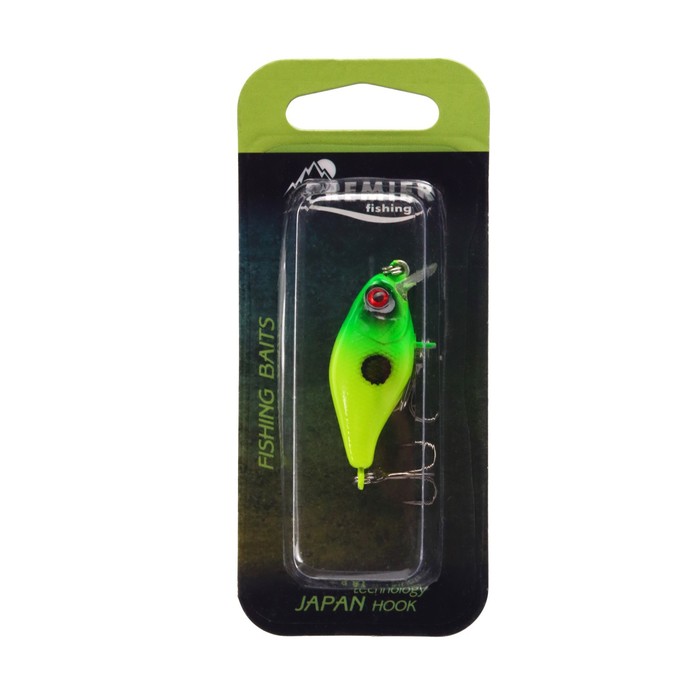 

PREMIER fishing Воблер PREMIER Chabbi, цвет №005/1, 4,6 гр, L= 40 мм, 0-0,4 м. плавающий,, Разноцветный