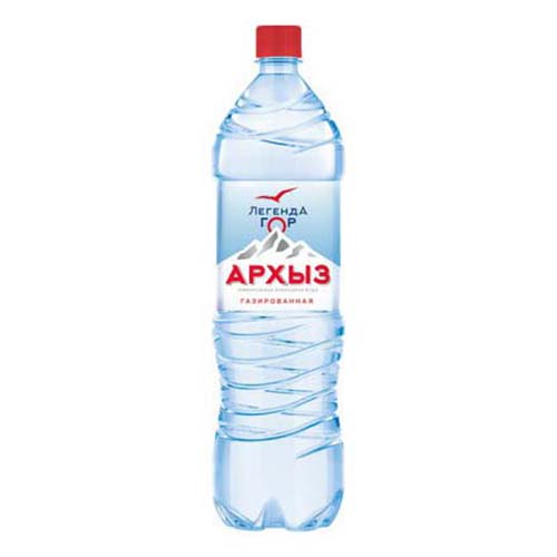 

Вода минеральная Легенда Гор Архыз газированная 1,5 л