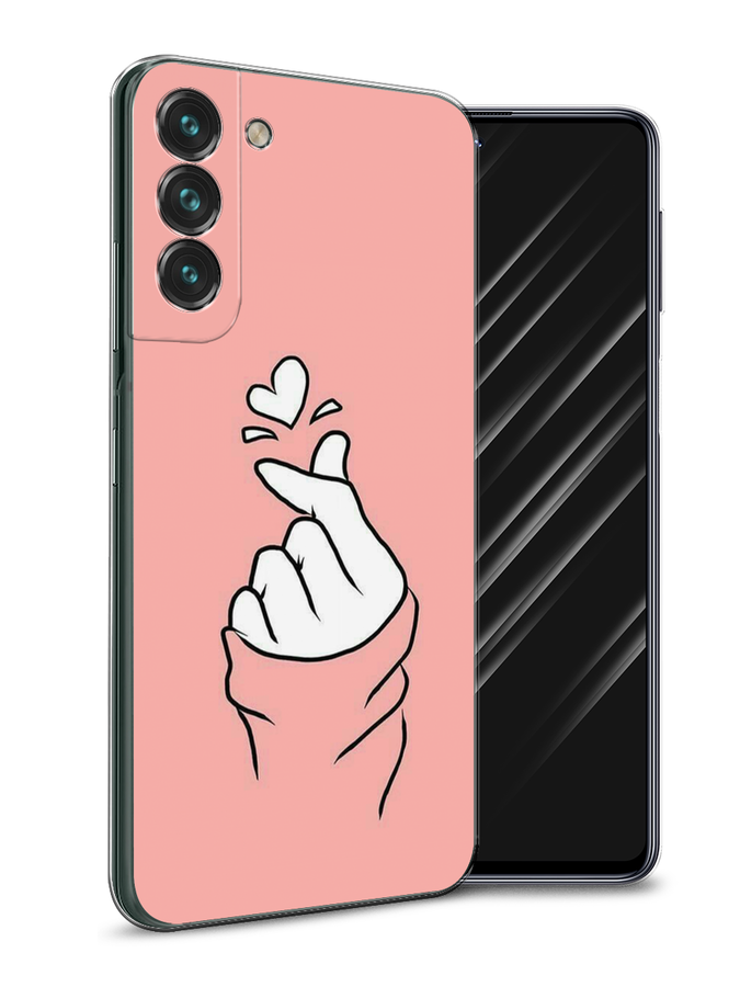 

Чехол Awog на Samsung Galaxy S22 + / Самсунг S22 + "Любовь-щелк", Оранжевый, 2103950-7