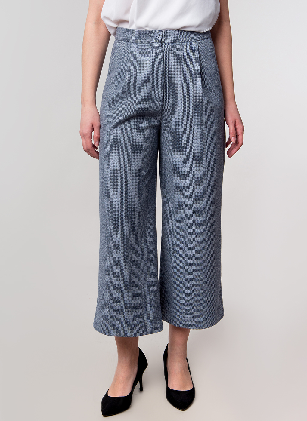 

Брюки женские Каляев 59977 синие 52, 59977