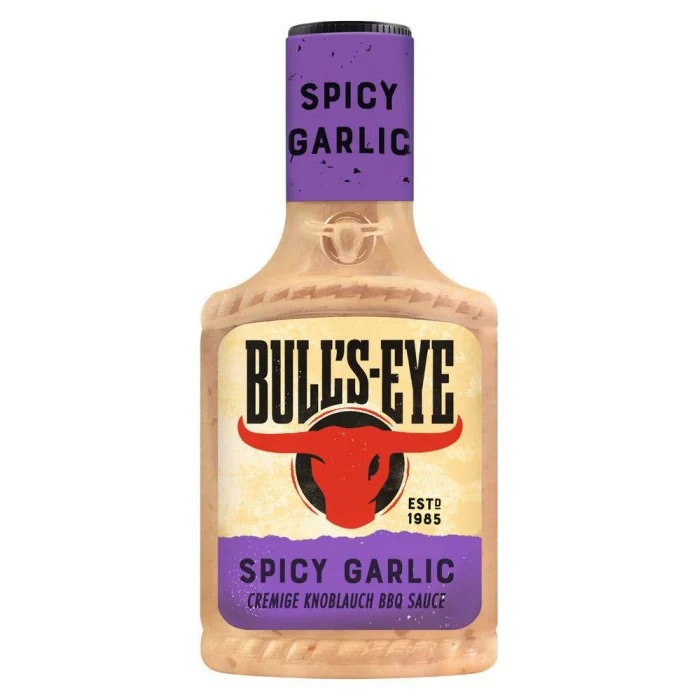

Соус BULL'S EYE Spicy Garlic BBQ, барбекю с острым чесноком 300мл, Соусы