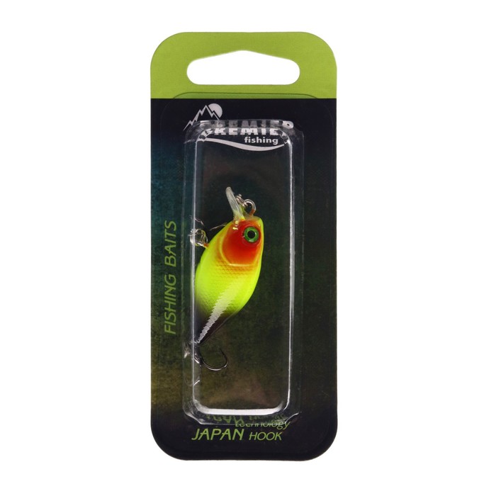 

PREMIER fishing Воблер PREMIER Chabbi, цвет №024, 4,6 гр, L= 40 мм, 0-0,4 м. плавающий, (P, Разноцветный