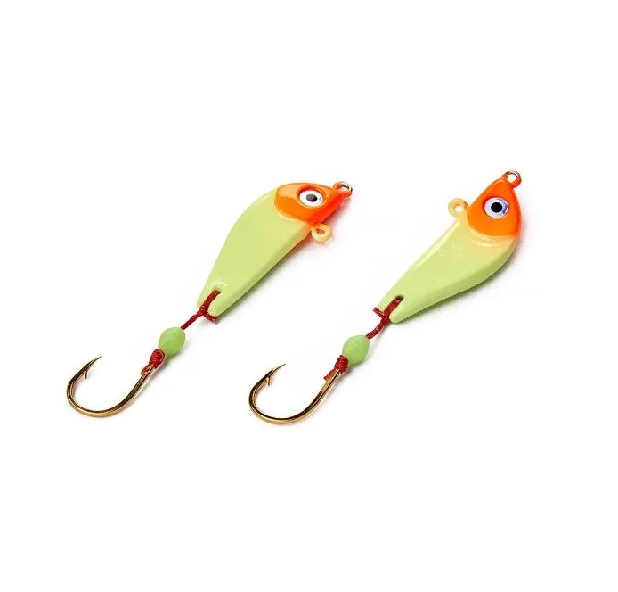 

Приманка ASARI Mino Lite #15гр 57 Orange Head, Оранжевый;желтый, Mino Lite