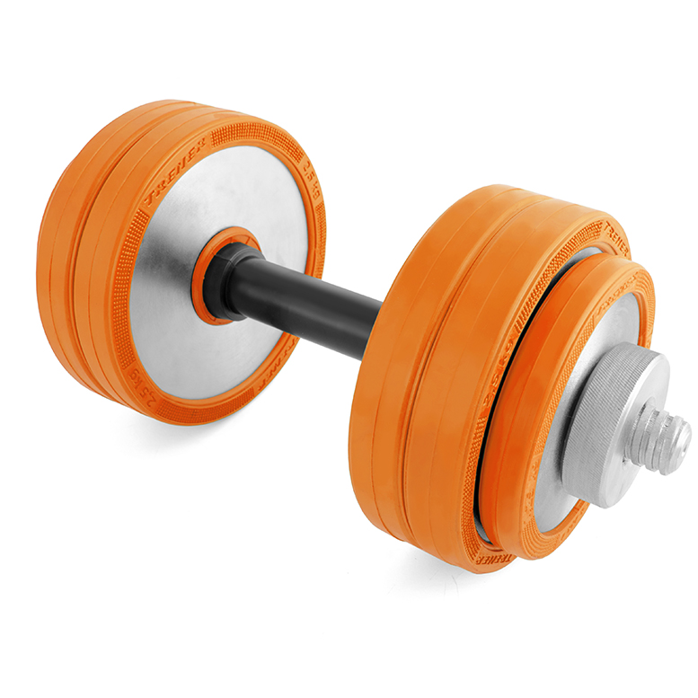 

Разборная гантель TRENER TRG01d26 1 x 15 кг, оранжевый, TRG01d26