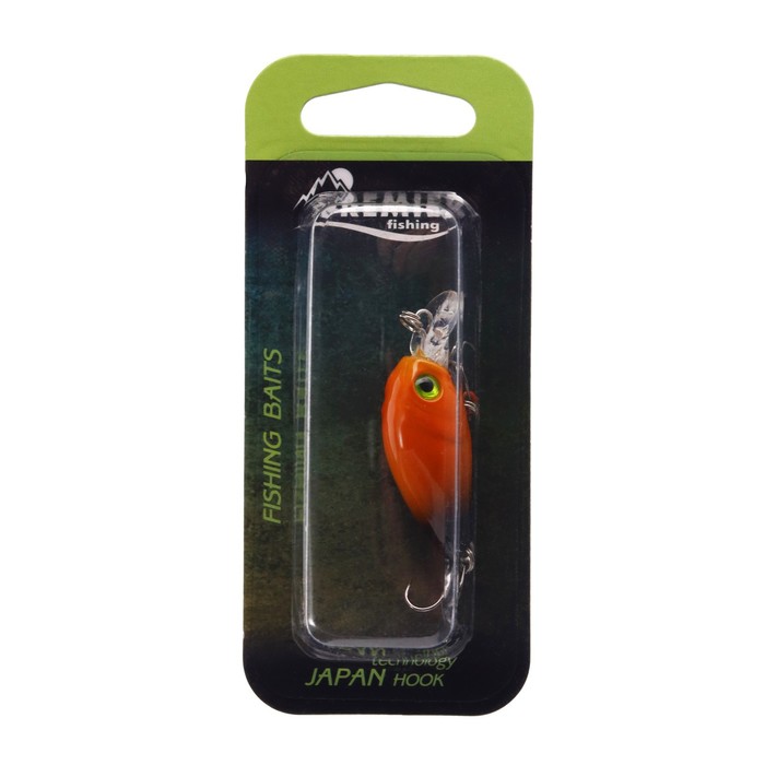 

PREMIER fishing Воблер PREMIER Dipsi, цвет №050, 4 гр, L= 45 мм, 0,1-0,3 м. плавающий, (PR, Красный;черный, Dipsi