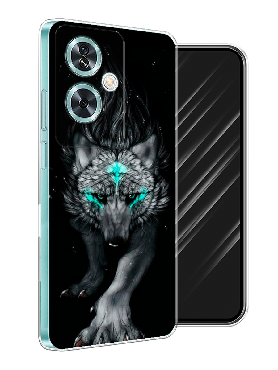

Чехол Awog на OnePlus Nord N30 SE "Волшебный волк", Черный;серый, 154950-1