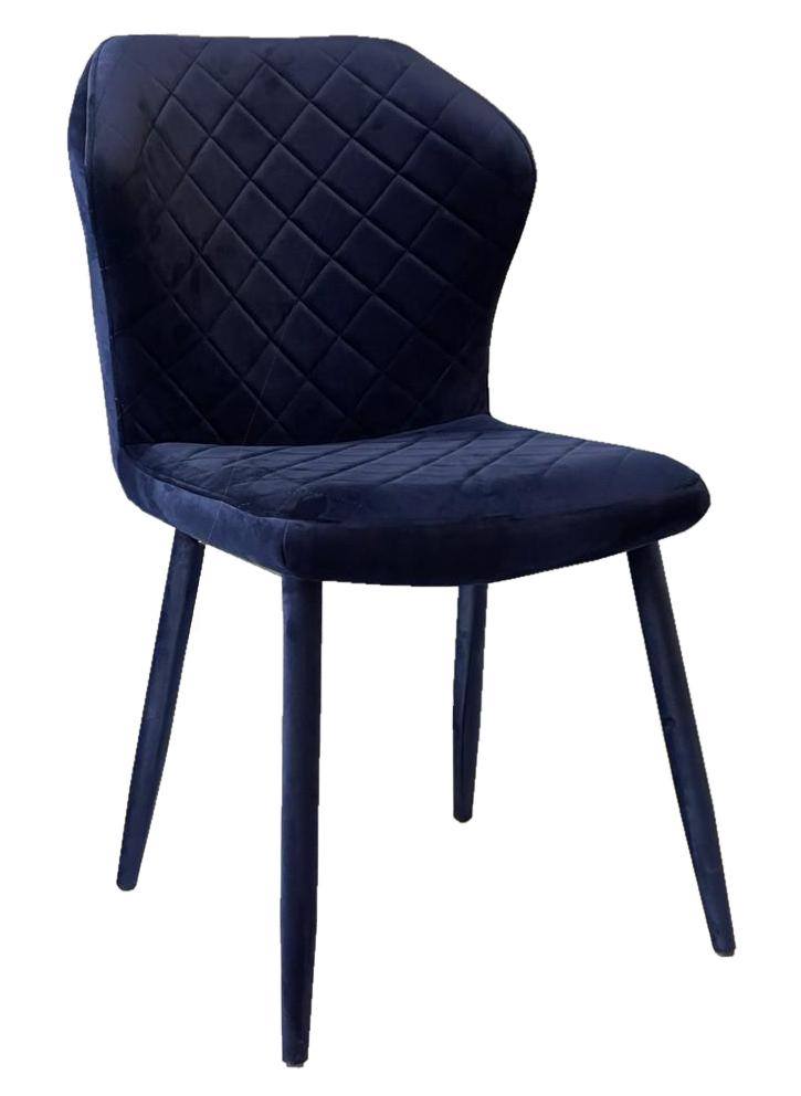 

Стул Dikline 239 микровелюр К17 синий, ножки микровелюр К17 синий