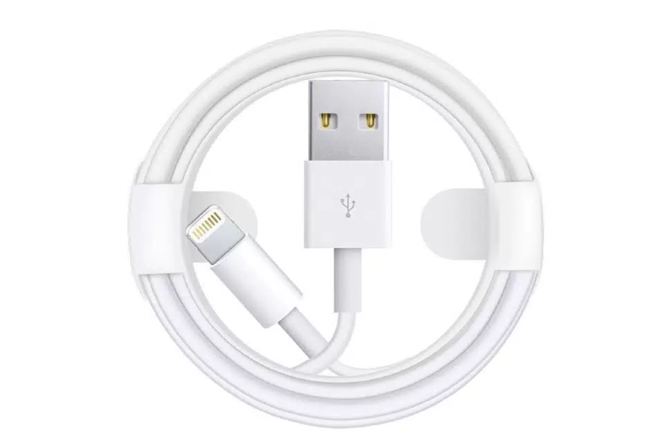 Дата кабель Apple Lightning - USB 1м белый оригинал