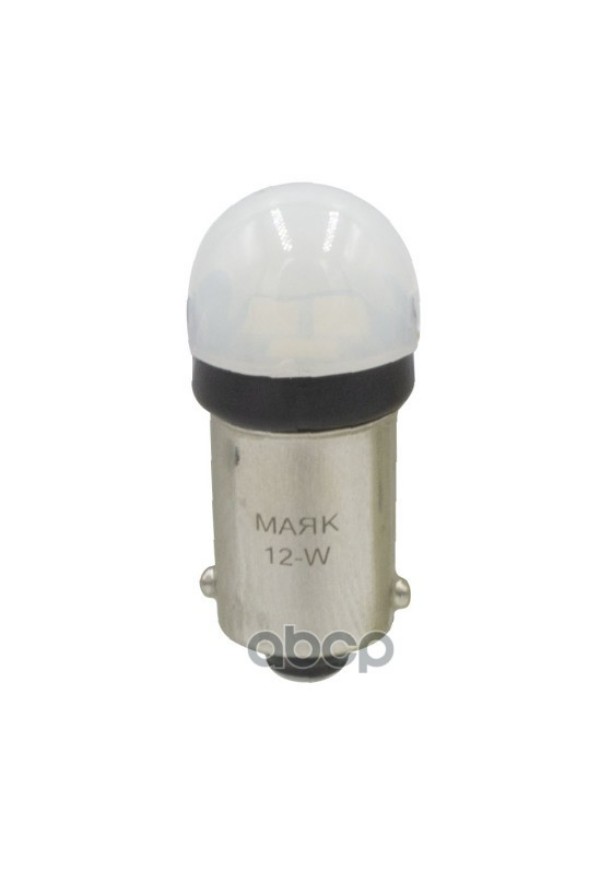 фото Лампа светодиодная 12v t8 w ba9s маяк super white 2 шт. блистер 12t8blk042bl маяк арт. 12t jp group