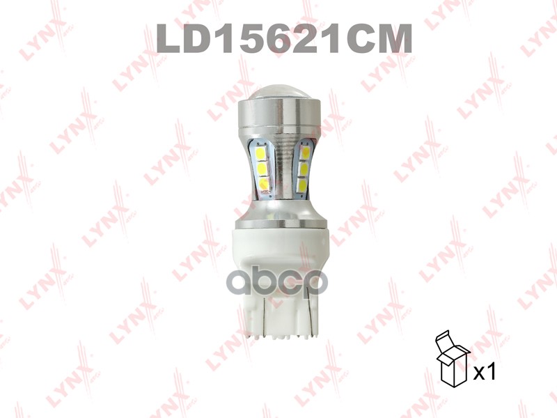 Лампа Светодиодная 12v W215w 215w W3x16q 7000k Lynxauto Canbus 1 Шт. Картон T20 Ld15621cm