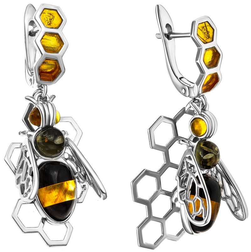

Серьги из серебра с эмалью Darvin 92906R149AC, 92906R149AC