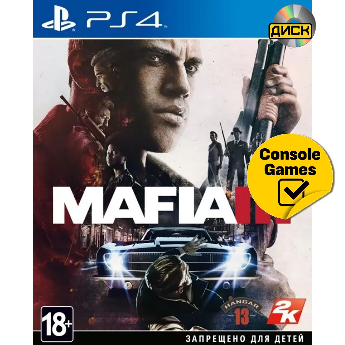 Игра Mafia 3 (PlayStation 4, полностью на иностранном языке)