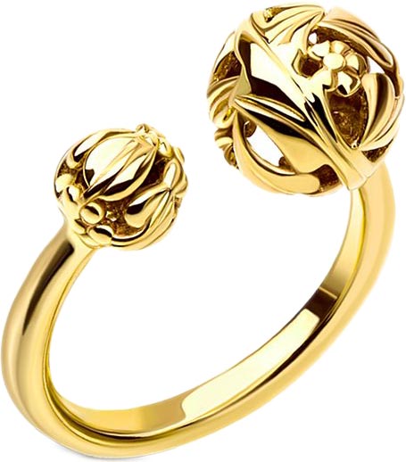 Кольцо из желтого золота р. 16 ArtAuro 1058c-2_au