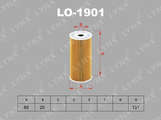 

LO-1901_фильтр масляный! Hyndai i35 2.0CRDi 10>, KIA Sorento 2.2CRDi 09>