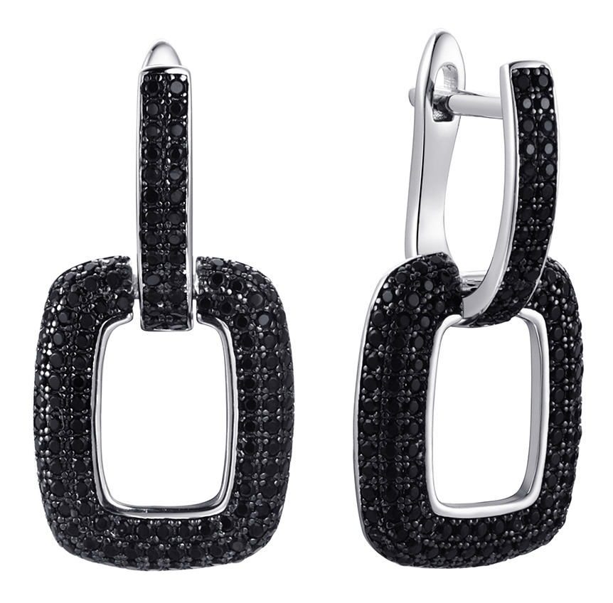 

Серьги из серебра с кристаллом ювелирным Fresh Jewelry MP-E01516-X-WB-X-X-B, MP-E01516-X-WB-X-X-B