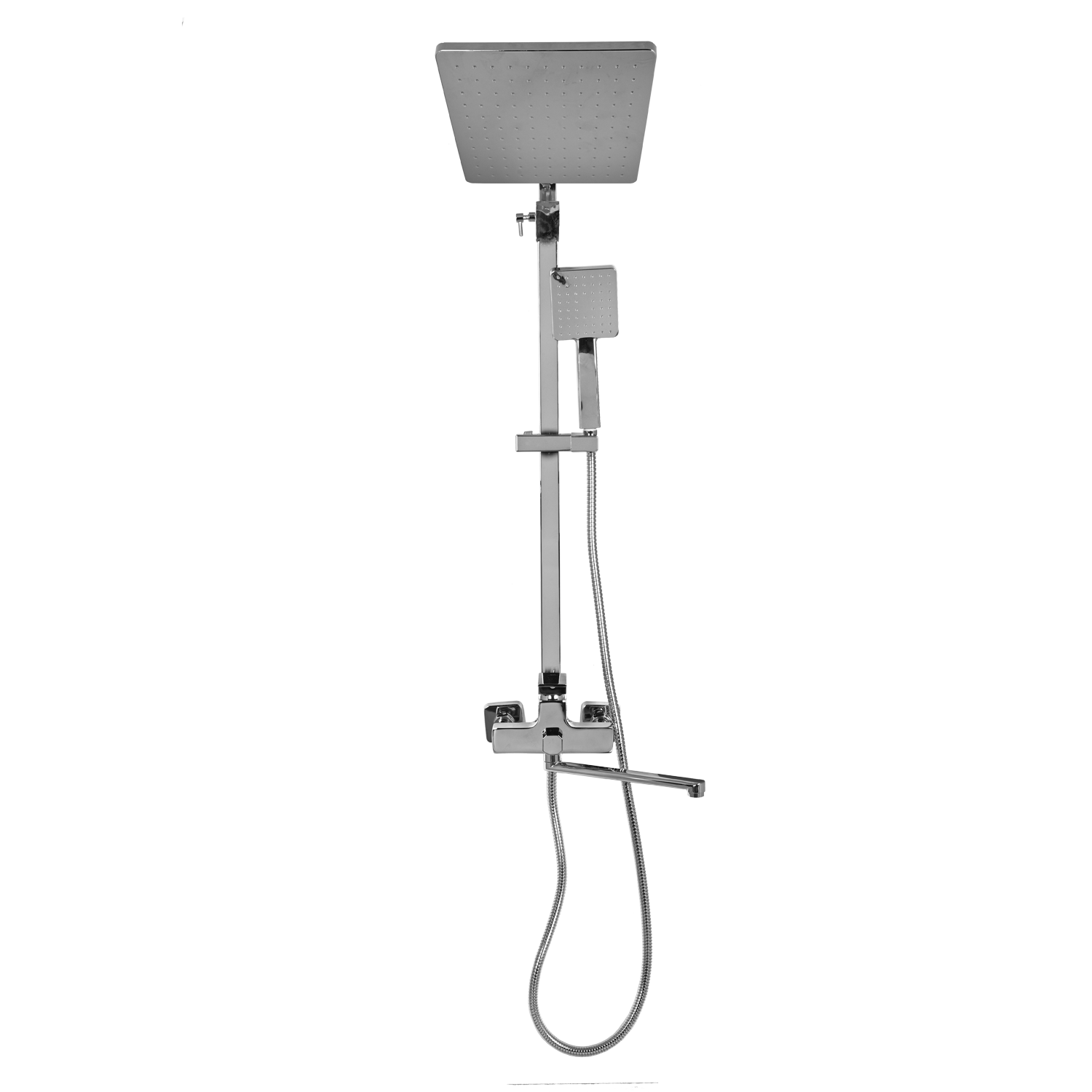 Душевая стойка со смесителем, тропическим душем и лейкой WISENT WP35226