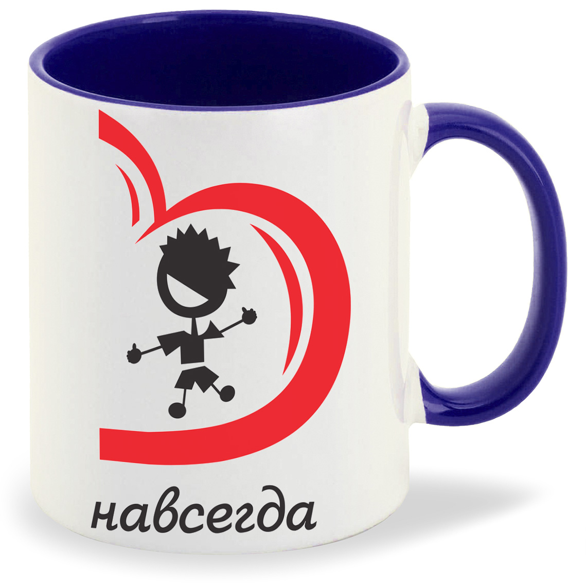

Кружка CoolPodarok Вместе навсегда есть пара, Вместе навсегда есть пара