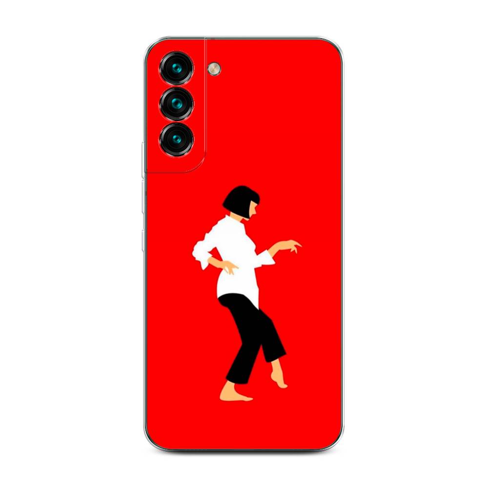 

Чехол Awog на Samsung Galaxy S22 + / Самсунг S22 + "Криминальное чтиво 1", Красный;белый;черный, 2103950-7
