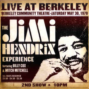 

The Jimi Hendrix Experience - Live At Berkeley (May 30, 1970 - 2nd Show, 10pm) (1 CD)