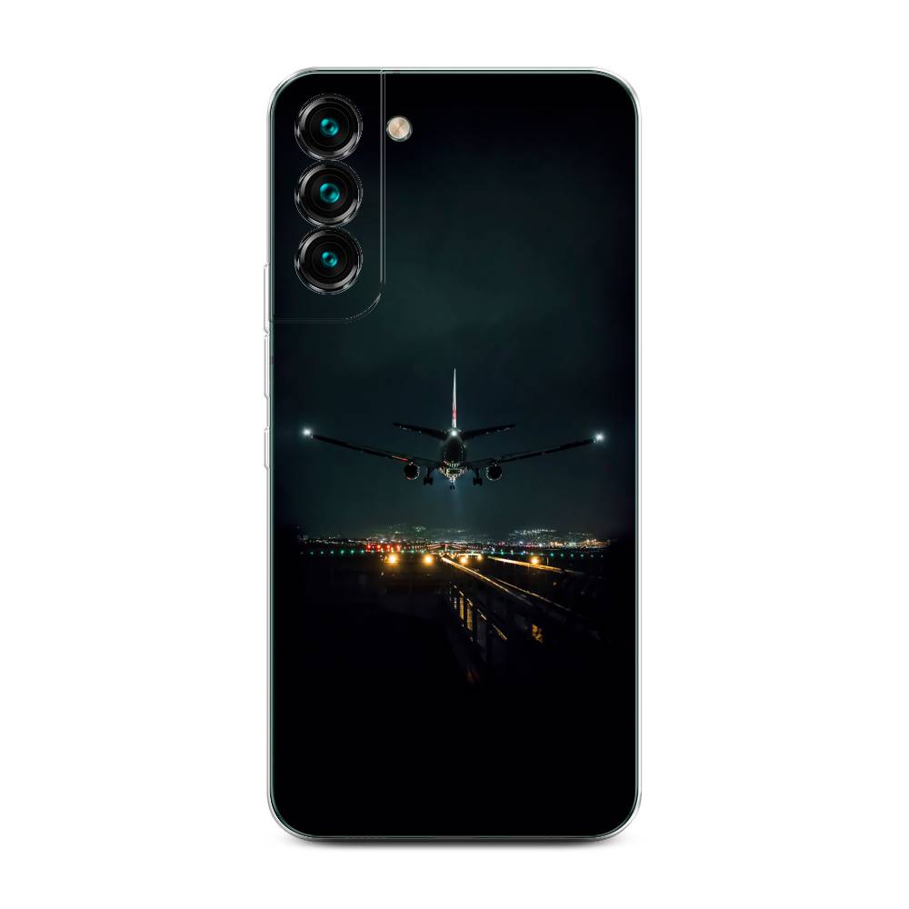 

Чехол Awog на Samsung Galaxy S22 + / Самсунг S22 + "Ночной рейс", Черный, 2103950-6