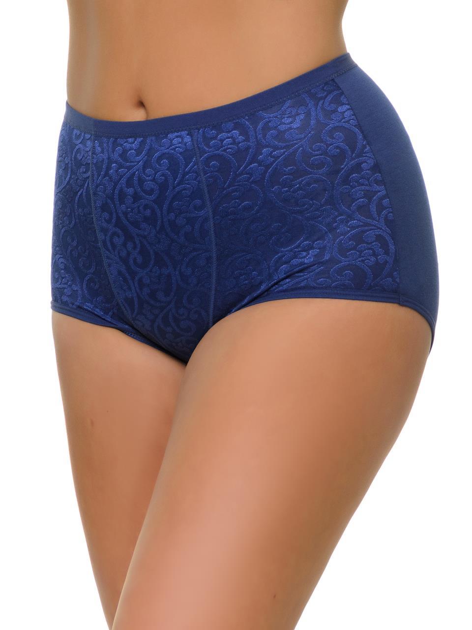

Трусы женские Wish Woman 369 синие 4XL, 369