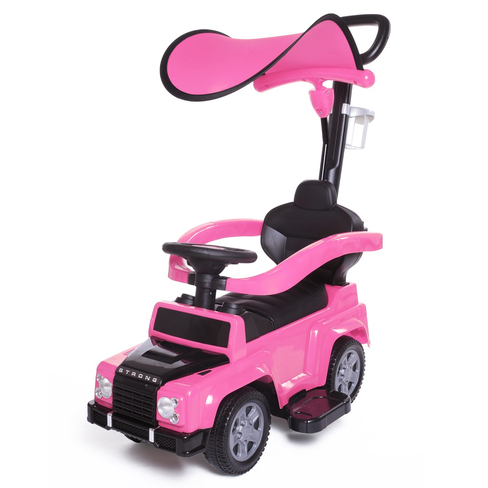 

Каталка Baby Care Stroller кожаное сиденье New розовый, Каталка детская Stroller кожаное сиденье
