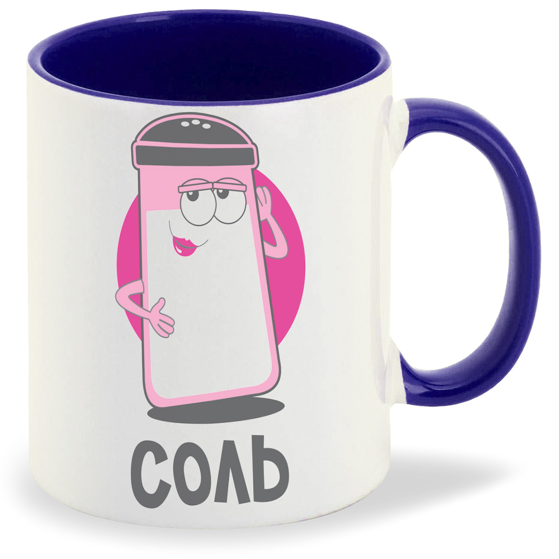 

Кружка CoolPodarok Соль перец есть пара, Соль перец есть пара
