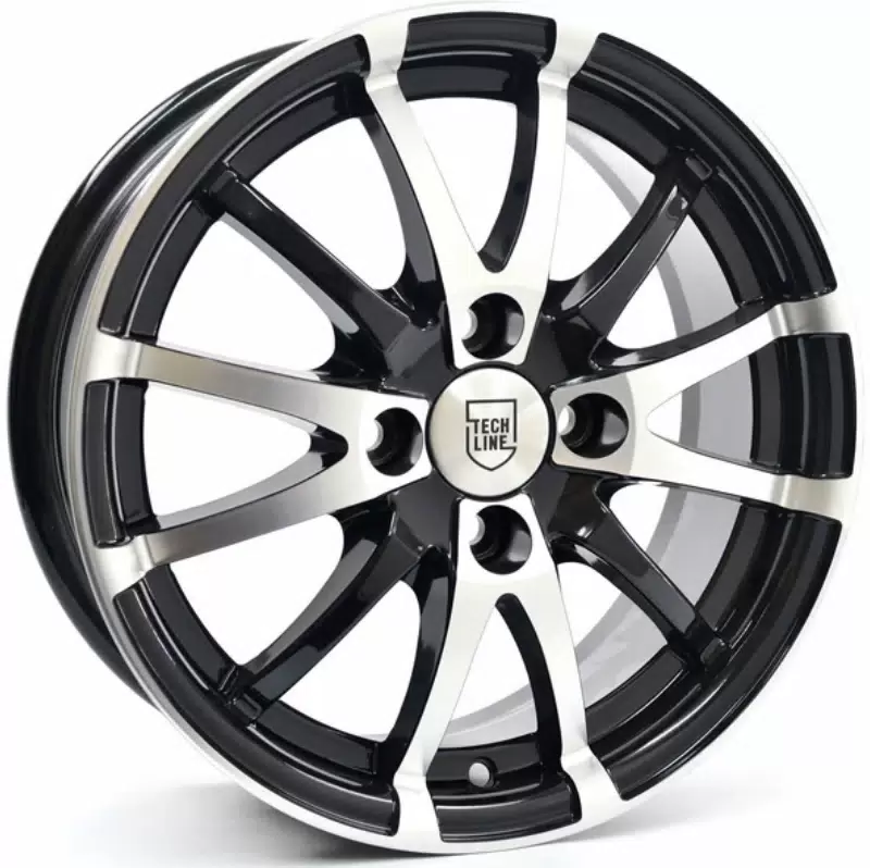 

Колесный диск Tech Line 420 5.5xR14 4x100 ET43 DIA60.1, Черный;серебристый