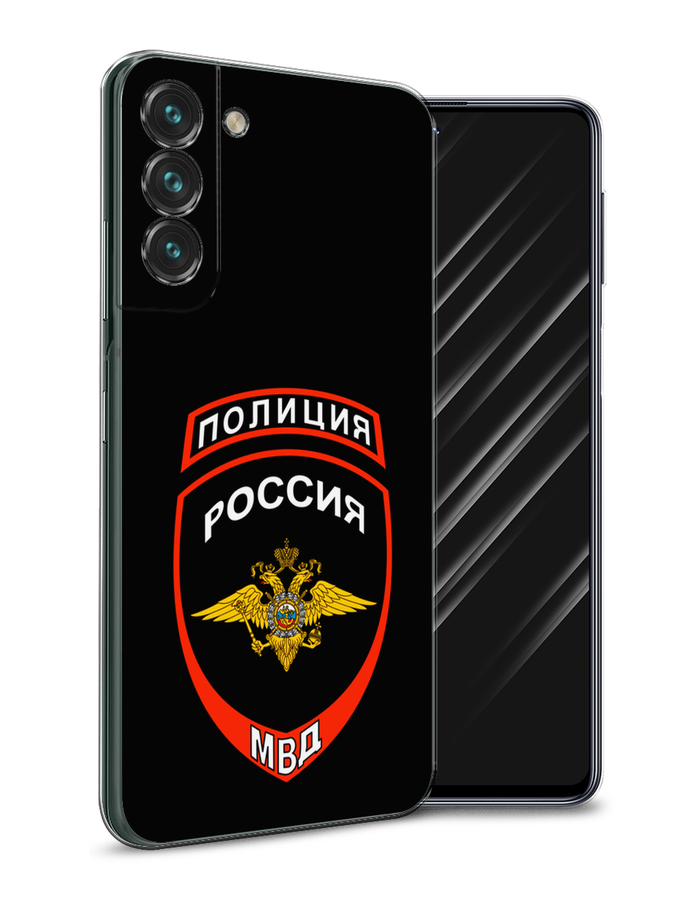 

Чехол Awog на Samsung Galaxy S22 + / Самсунг S22 + "Полиция шеврон", Черный;красный;белый, 2103950-5