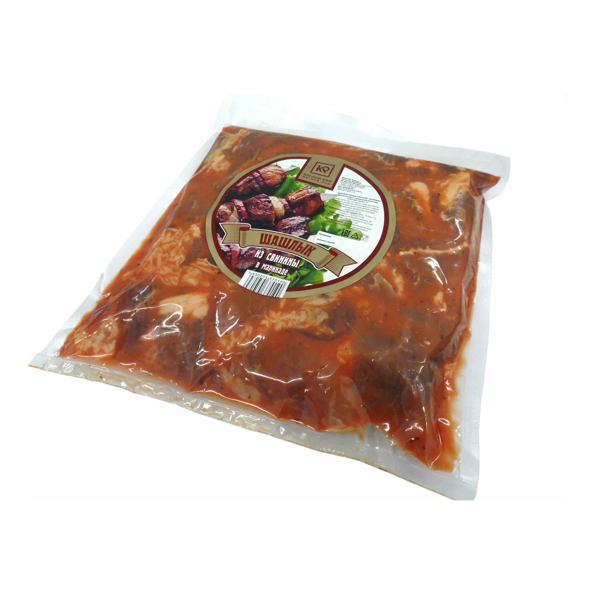 

Шашлык из свинины Мясной дом Карлинский охлажденный +-1,5 кг