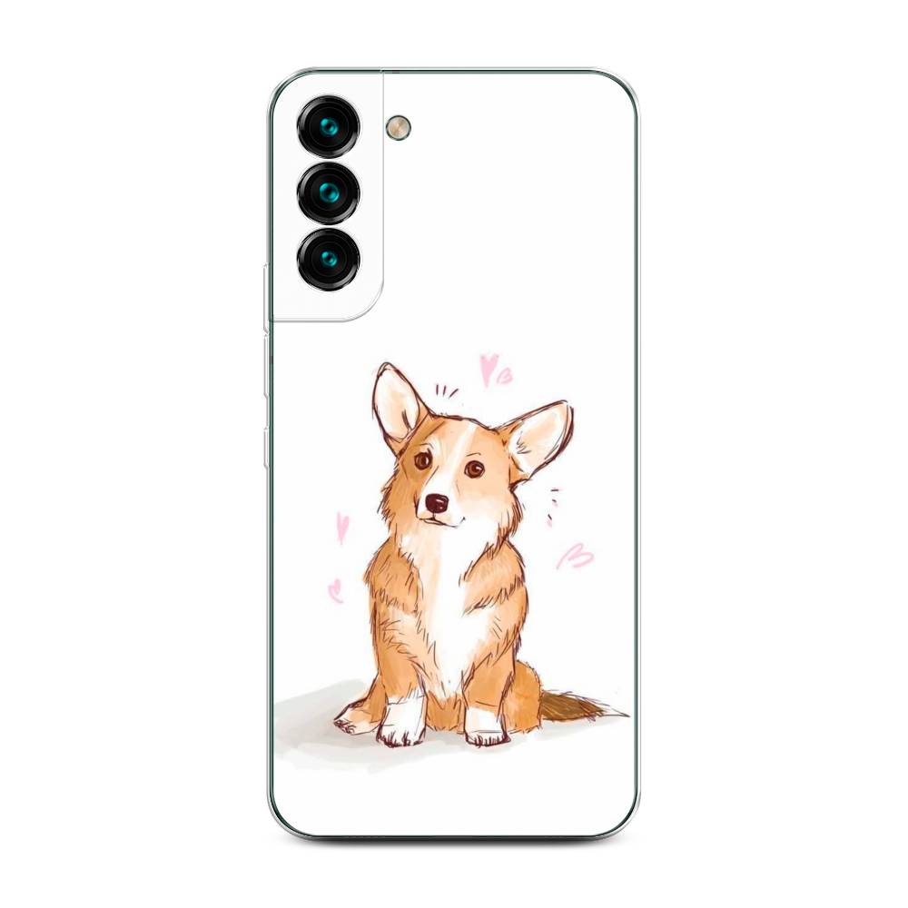 фото Чехол awog "корги любовь" для samsung galaxy s22 +