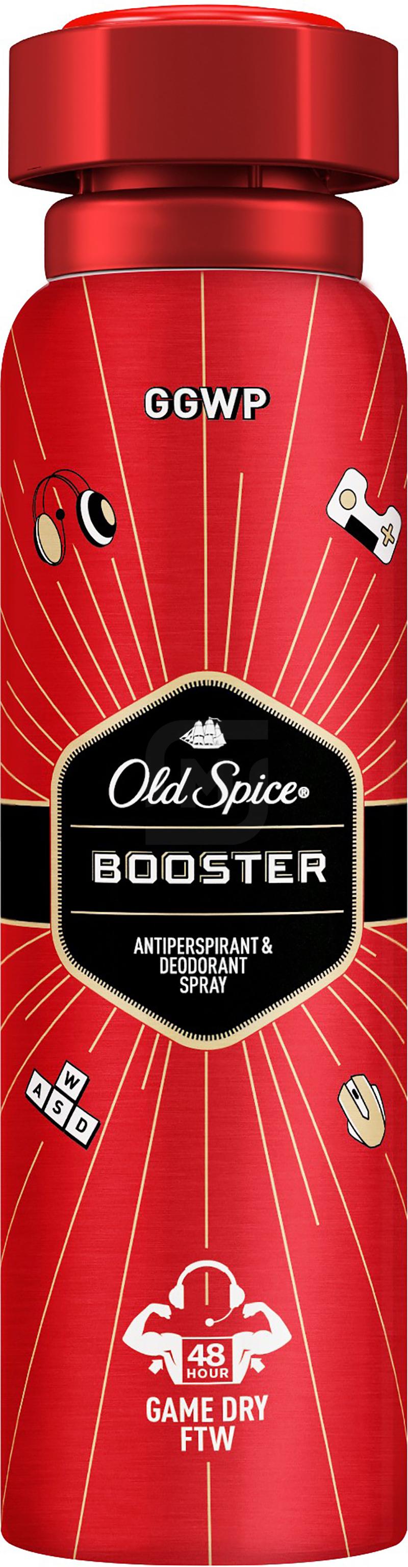 фото Дезодорант аэрозоль для тела old spice booster мужской 150 мл