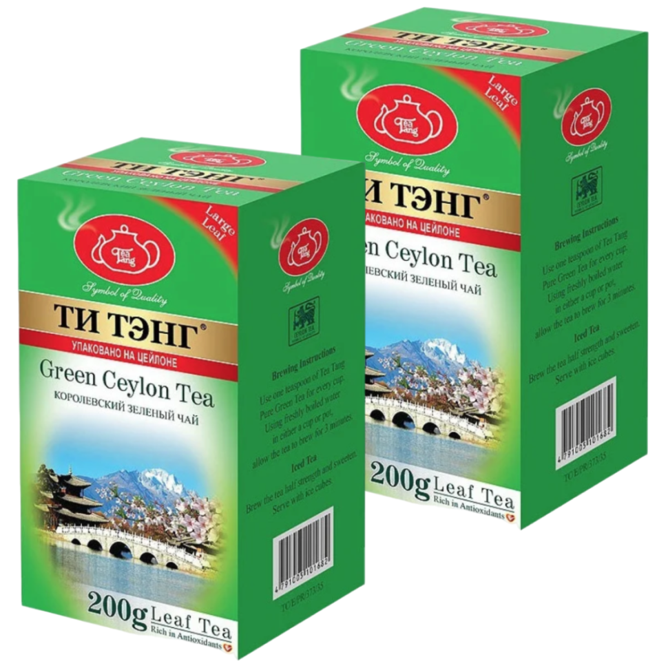 Чай зеленый Ти Тэнг весовой, 2 шт по 200 г