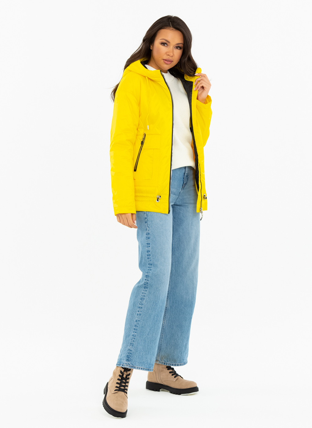 

Куртка женская Amimoda 60323 желтая 46 RU, 60323