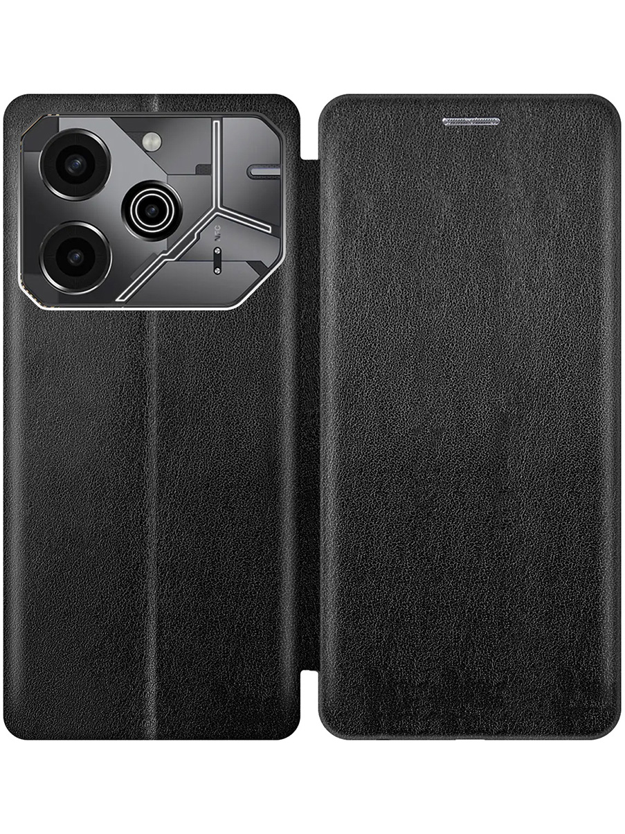 

Чехол-книжка на Tecno Pova 6 Pro черный, 781971013