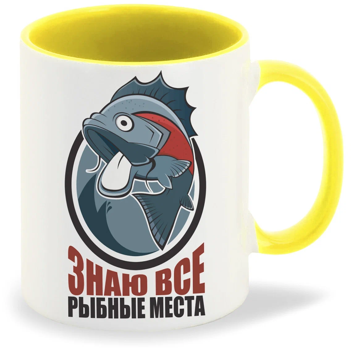 

Кружка CoolPodarok Знаю все рыбные места