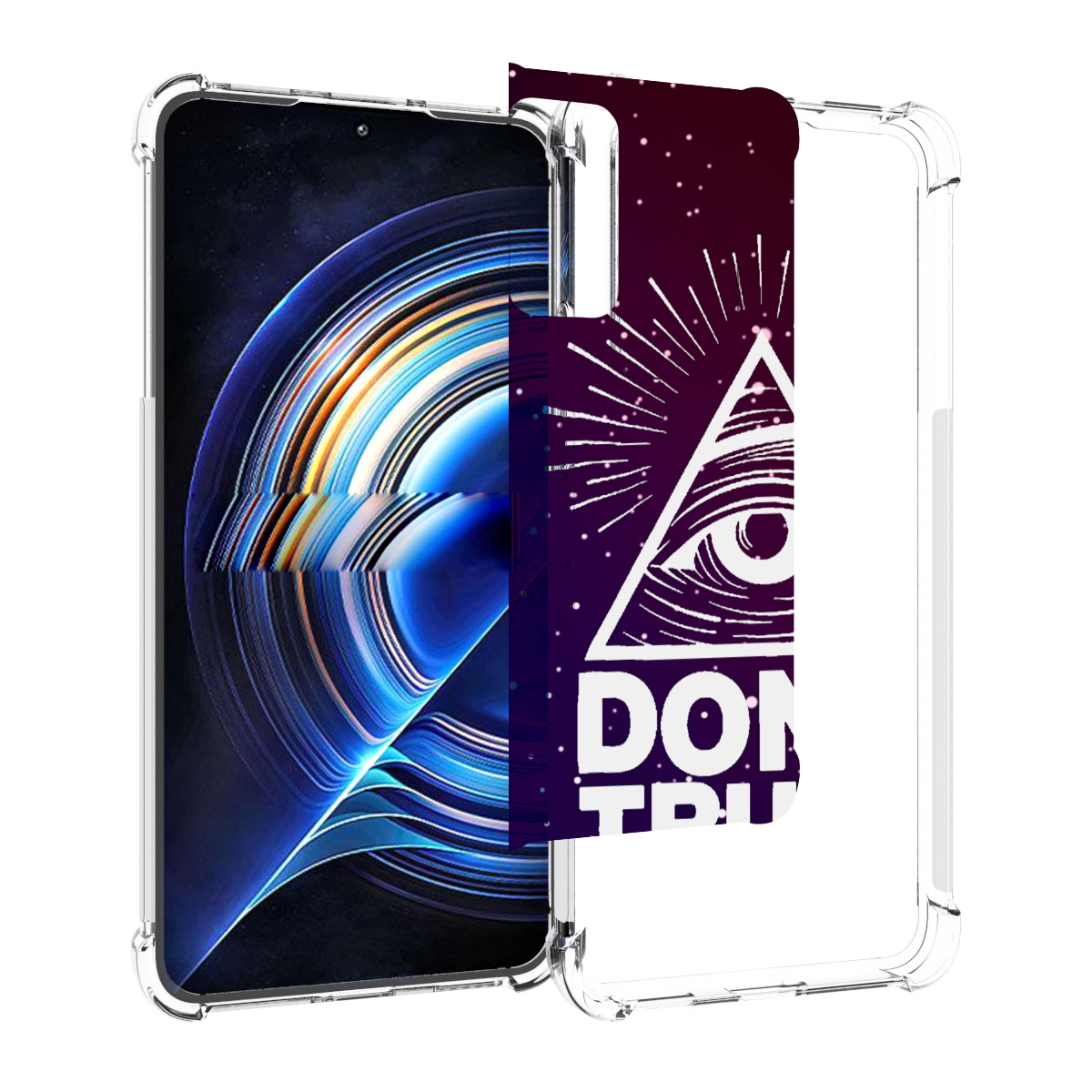 

Чехол MyPads Не-доверяй для Tecno Camon 19 Neo, Прозрачный, Tocco