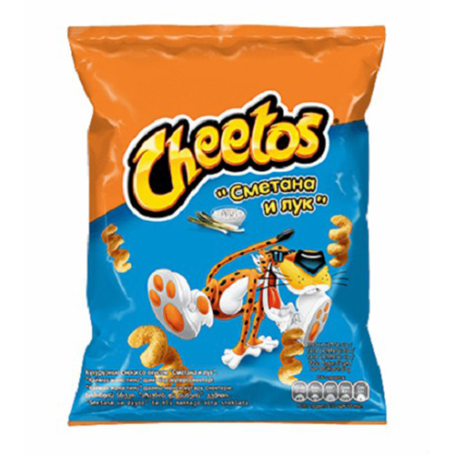 

Кукурузные палочки Cheetos сыр-сметана-лук 85 г